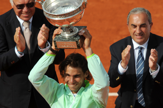 Nadal tog sin femte titel i Franska öppna.