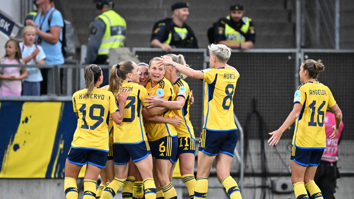Sverige spelade 2–2 mot Spanien i Nations League.