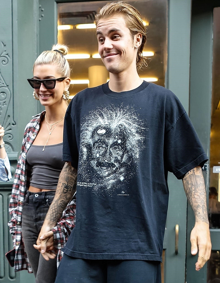 Hailey Baldwin och Justin Bieber Hailey Baldwin och Justin Bieber