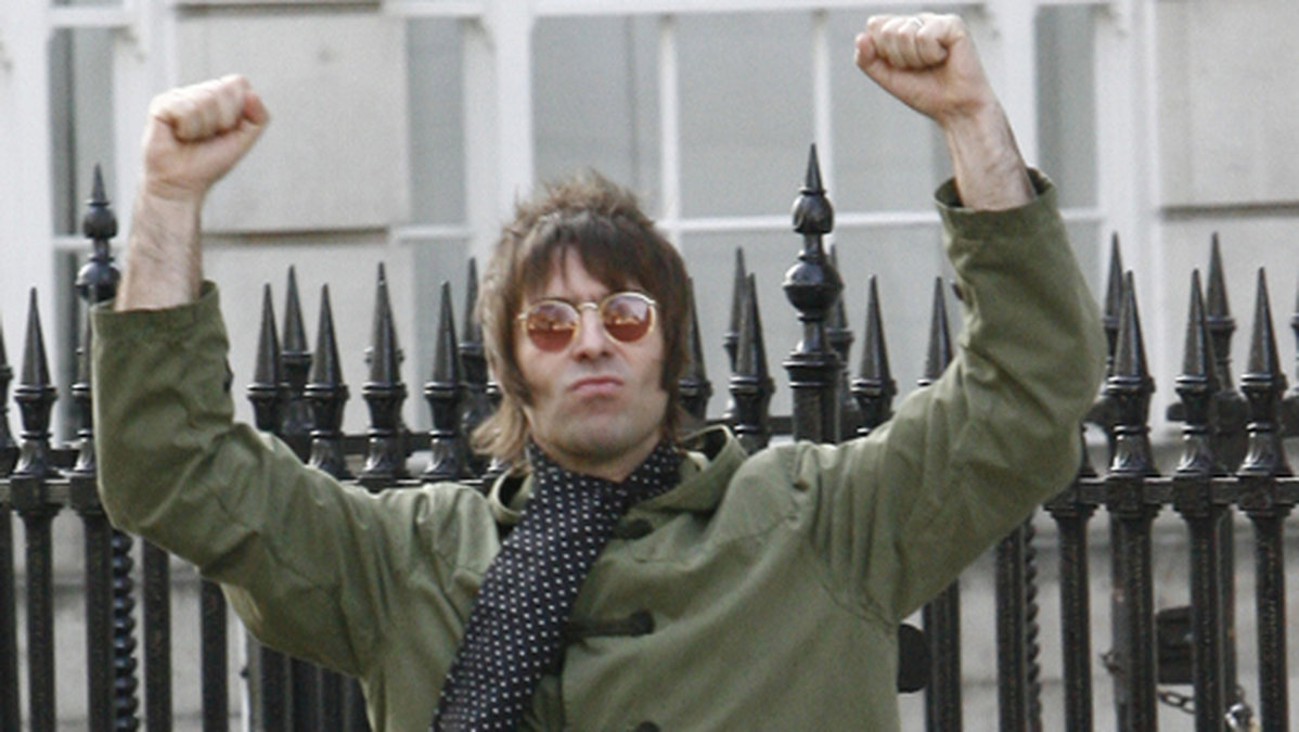 Liam Gallagher är känd för sitt hetsiga temperament. 