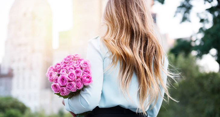 Online Dating första dejt blommor