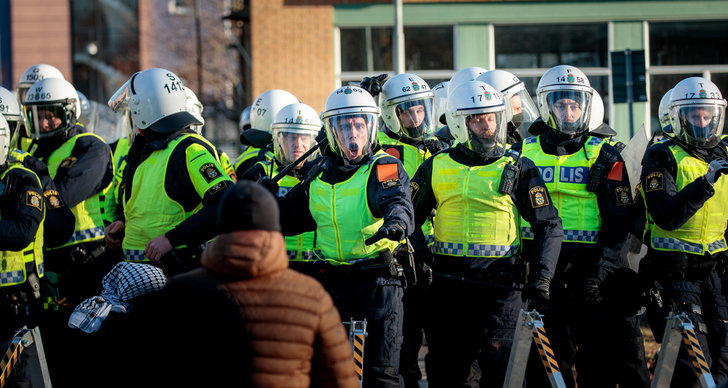 Polisen, TT, Linköping, Malmö, Rasmus Paludan, Landskrona, Örebro