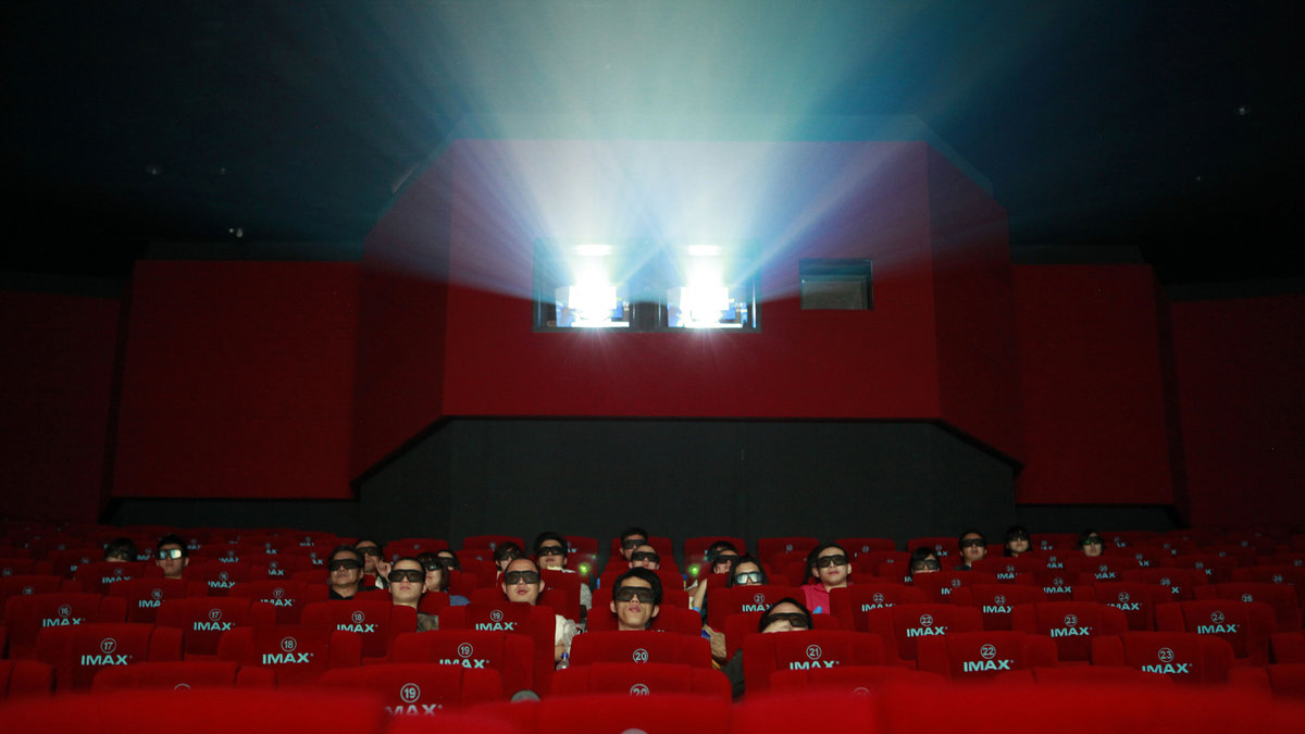 En Imax-biograf i Kina.