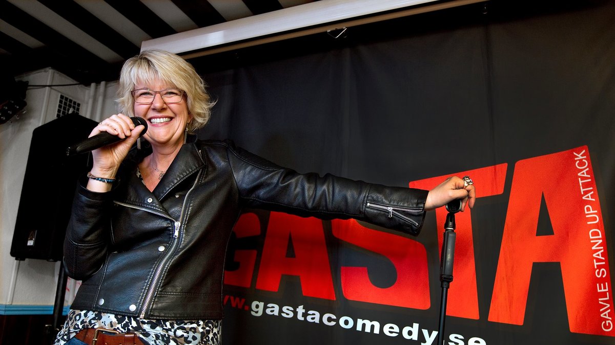 Gerda Bylund är stå upp-komiker från Gävle. 