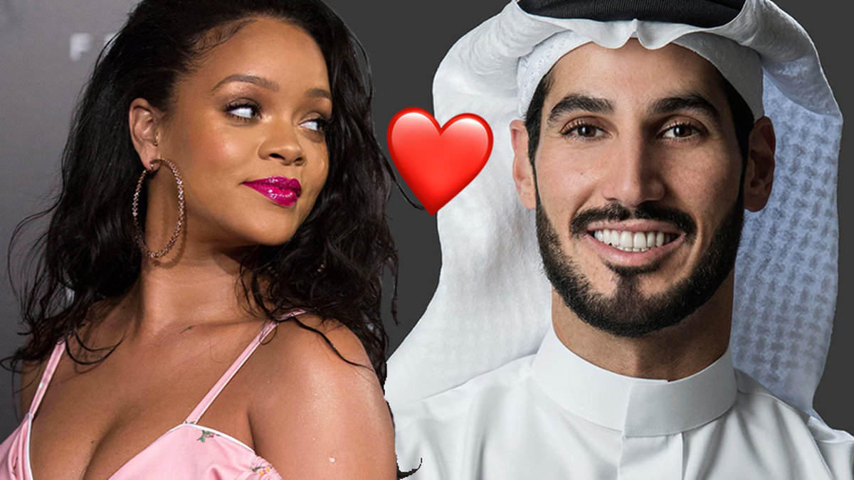 Rihanna och pojkvännen Hassan Jameel