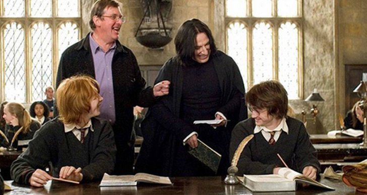 Harry Potter, Daniel Radcliffe, JK Rowling, Alan Rickman