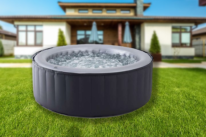 Uppblåsbar bubbelpool Uppblåsbar bubbelpool