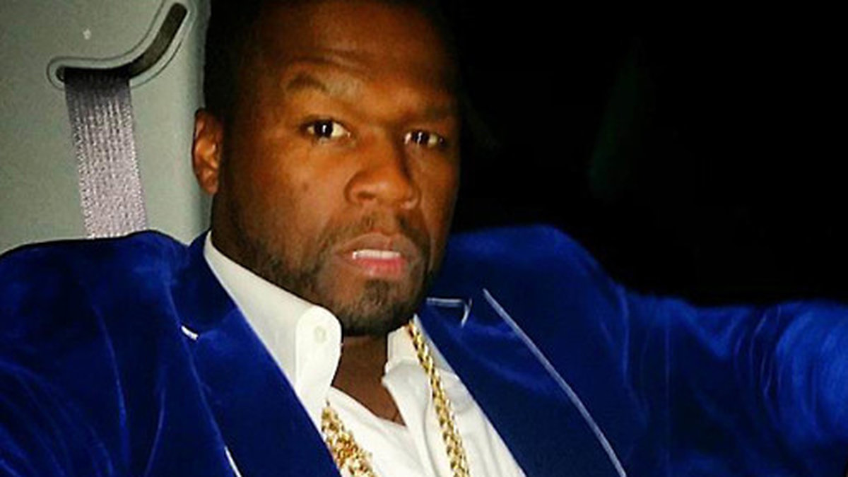 50 Cent gillar blå sammet. 