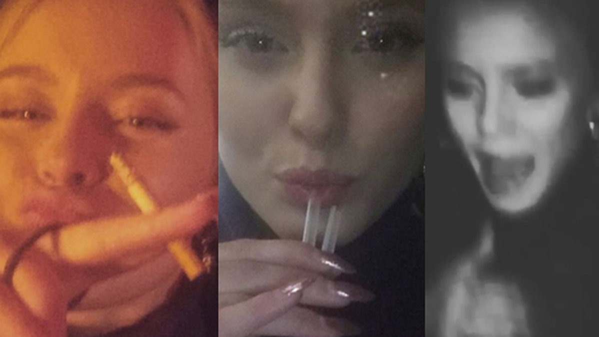 Cigg, drink och dans – så firade Zara Larsson sin 18-års dag.
