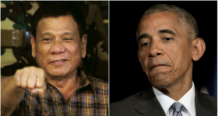 Rodrigo Duterte, Toppmöte, Barack Obama, Filippinerna