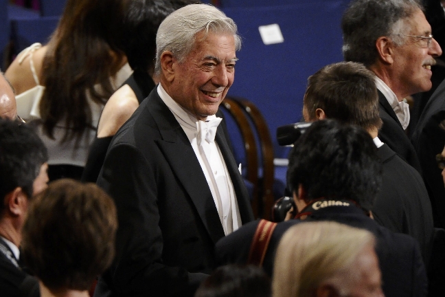 Litteraturpristagaren Mario Vargas Llosa. 