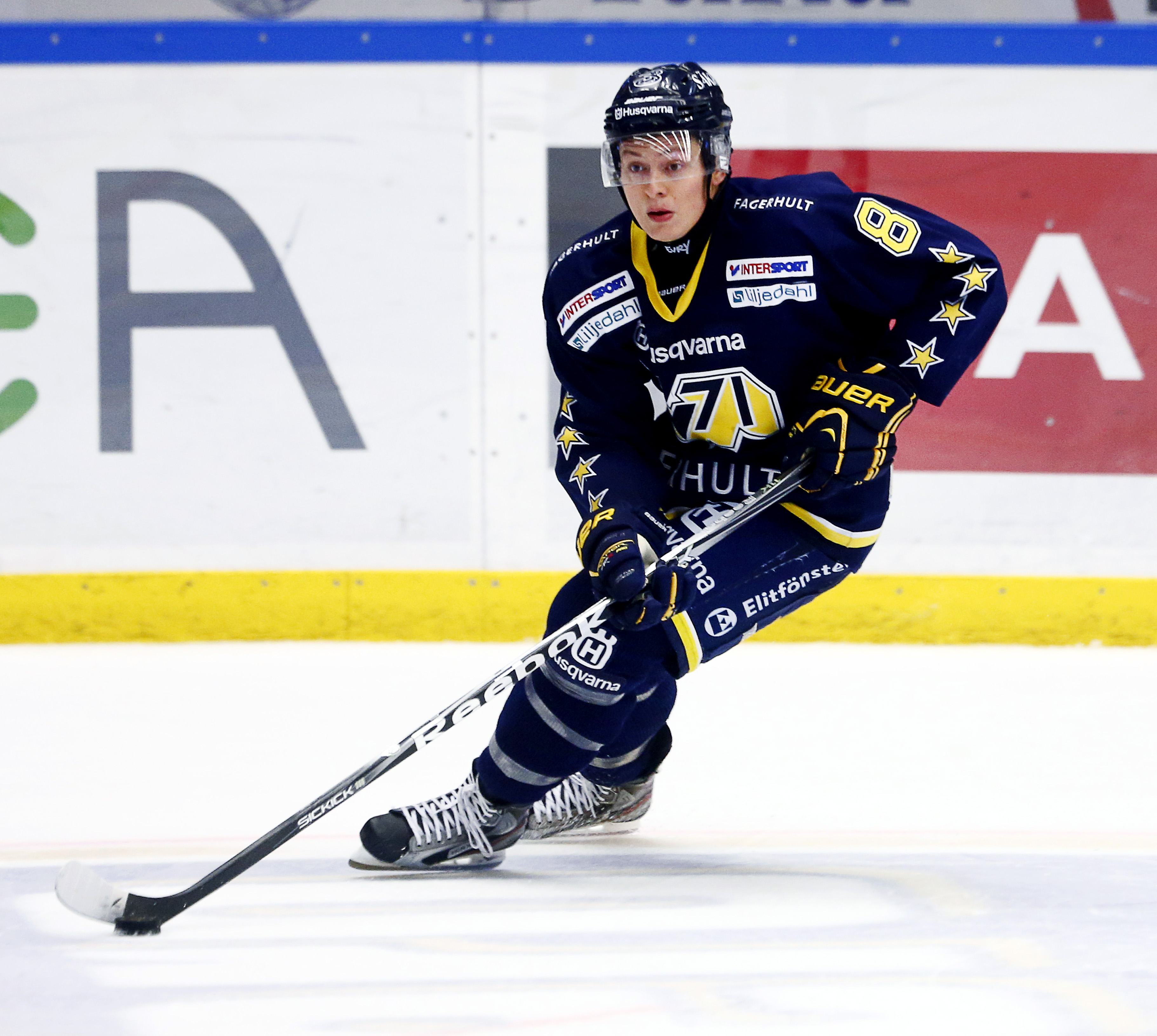 Rhett Rakshani, HV71 i tisdagens elitseriematch mellan HV71 och AIK.