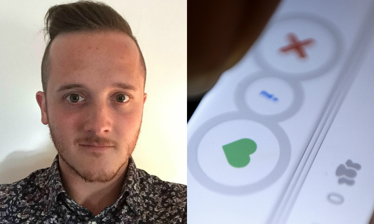 killen jag dejta är fortfarande på Tinder