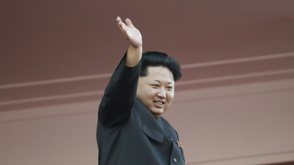 Ledaren Kim Jong Un