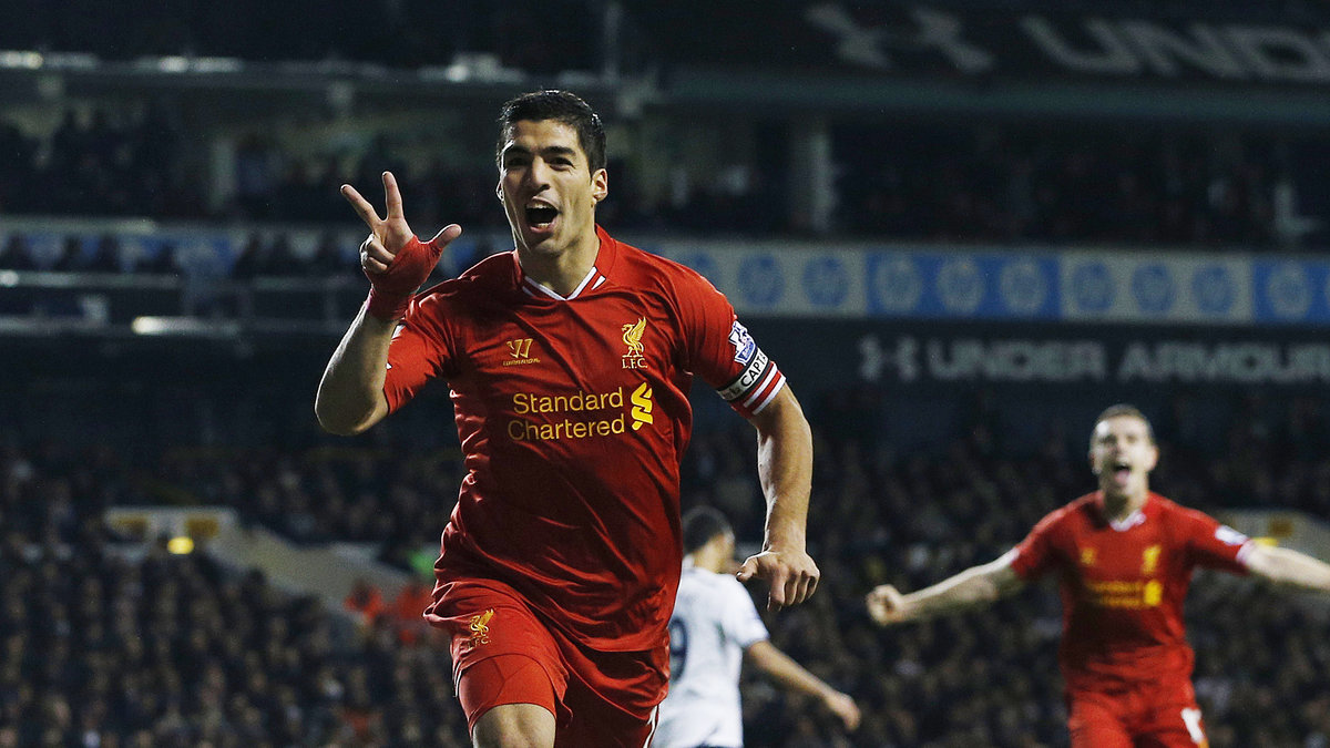 8. Luis Suárez, Liverpool har gjort sex assist den här säsongen.