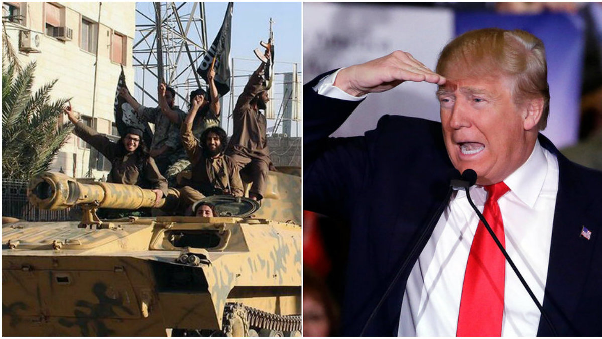 Islamiska staten firar Donald Trumps valseger