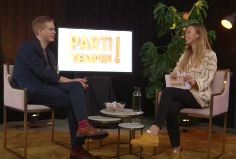Gustav Fridolin och Margaux Dietz Gustav Fridolin och Margaux Dietz